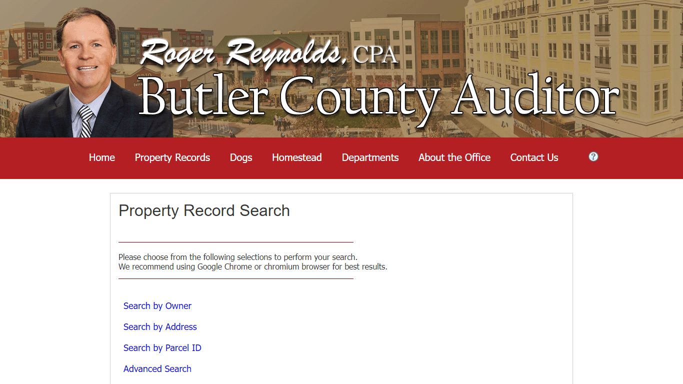 Property Record Search - butlercountyauditor.org
